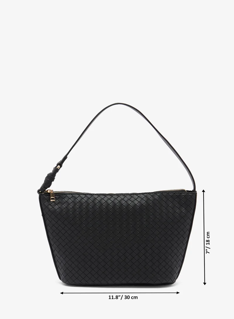 GLAMOROUS  Large Woven Shoulder Bag for Women | Best Price UAE